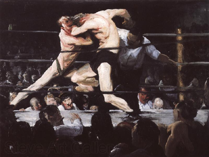 George Bellows Set-to Spain oil painting art
